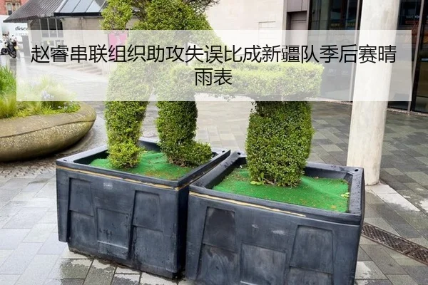 赵睿串联组织助攻失误比成新疆队季后赛晴雨表